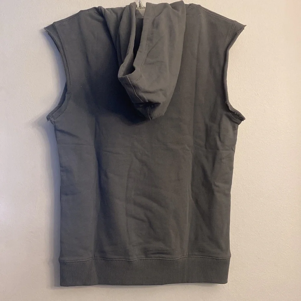 YoungLA Sleeveless Pullover Hoodie Sweatshirt Vest Bodybuilding Workout Gym Ray - Picture 13 of 14